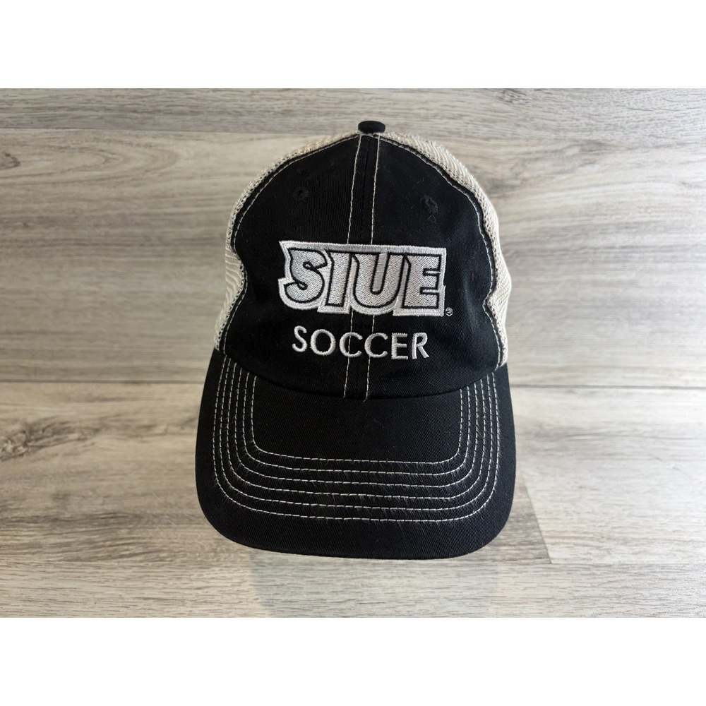 47 SIUE Southern Illinois University Edwardsville SnapBack Hat Cap Soccer Mesh